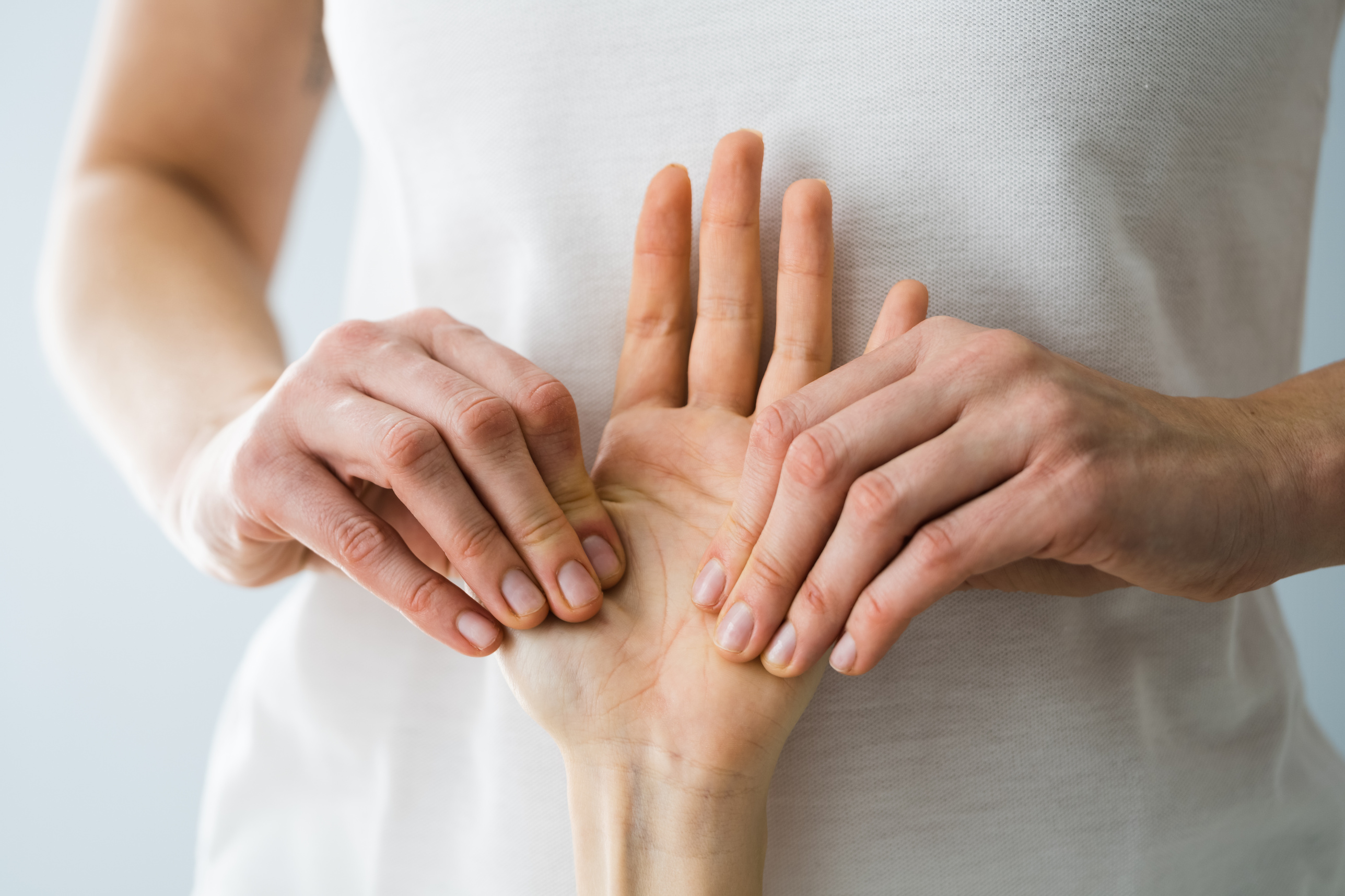 Reflexology Hand Massage